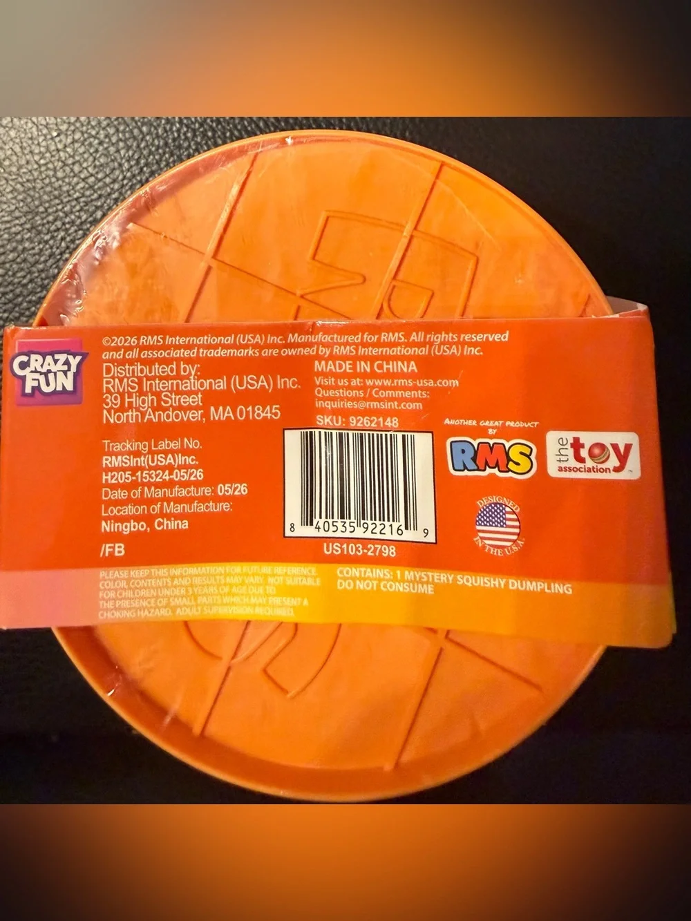 RMS CRAZY FUN VIRAL MYSTERY DUMPLING TRICK OR TREAT EDITION CANDY CORN SCENT NIB